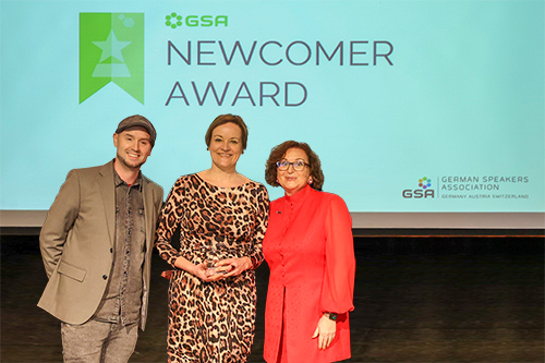 Der GSA Award »Newcomerin 2021« ging an Alexandra Kampmeier